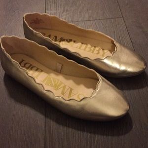 Metallic Gold Flats